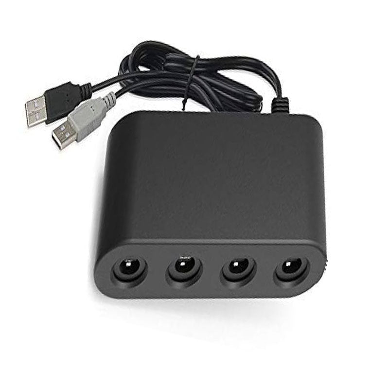 Dobe TNS-1894 GC Controller 4 Port Converter Adapter to Nintendo Switch, Nintendo Wii U, and PC Dobe TNS-1894 GC Controller 4 Port Converter Adapter to Nintendo Switch, Nintendo Wii U, and PC